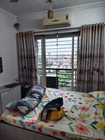 Living Room in 1 BHK Apartment at One Hiranandani Park, Ghodbunder Road – for Rent