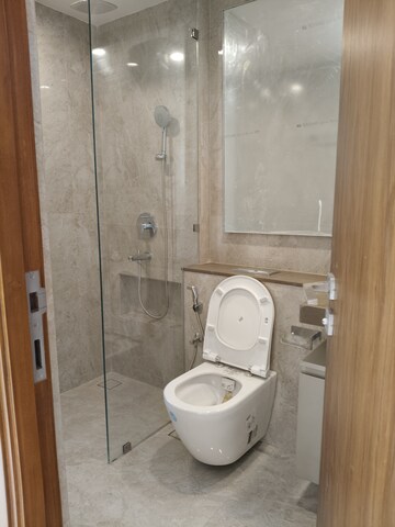 Bathroom in 3 BHK Apartment at One Hiranandani Park, Ghodbunder Road – for Rent
