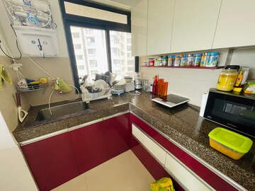 Kitchen in 4 BHK Apartment at Kanakia Levels, Malad East – for Rent