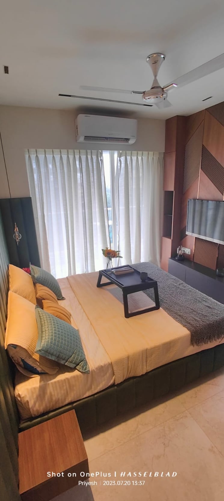 Master Bedroom, sheth-auris-serenity-tower-1 2 Bedroom 799 Sq.Ft. Apartment In Malad West Mumbai 8111548