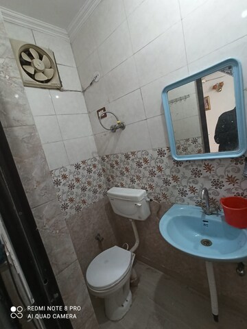 Bathroom in 2 BHK Builder Floor at Govindpuri – for Rent