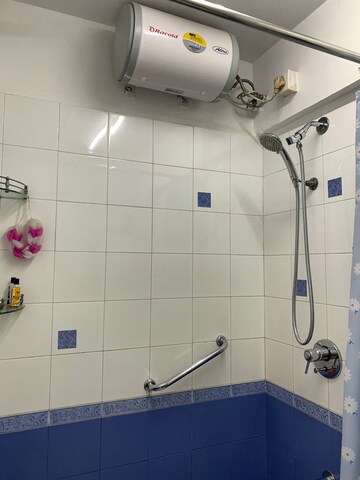 Bathroom in 3 BHK Apartment at Llyod Estate, Wadala – for Rent
