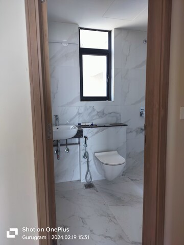 Bathroom in 3 BHK Apartment at M3M Heights, Sector 65 – for Rent