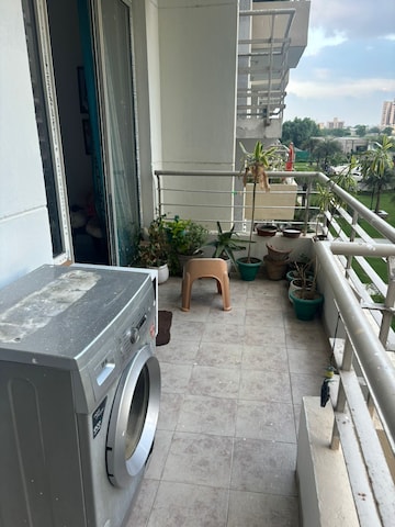 Balcony in 2.5 BHK Apartment at Indiabulls Centrum Park, Sector 103 – for Sale