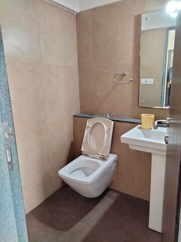 Bathroom in 1 BHK Apartment at Shree Riddhi Siddhi Sumukh Hills, Kandivali East – for Rent