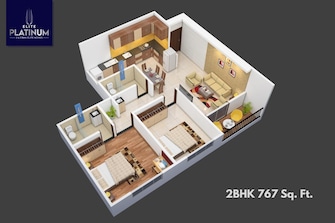 2 BHK Builder Floor For Resale in Dalecon Elite Platinum Lohegaon Pune  8111794