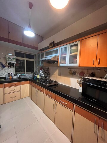 Kitchen in 3 BHK Apartment at Tulip Garden Seawoods, Seawoods – for Rent