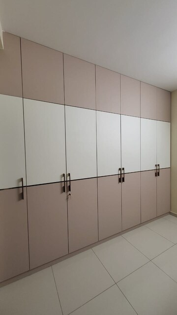 Bathroom in 1 BHK Apartment at Vajram Newtown, Thanisandra Main Road – for Rent