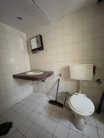 Bathroom in Studio Apartment at Piccadilly 1 CHS, Goregaon East – for Rent