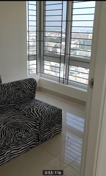 Balcony in 2.5 BHK Apartment at Kolte Patil iTowers Exente, Electronic City Phase I – for Rent