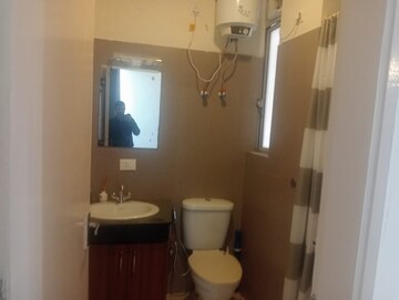 Bathroom in 3 BHK Builder Floor at Orchid Island, Sector 51 – for Sale
