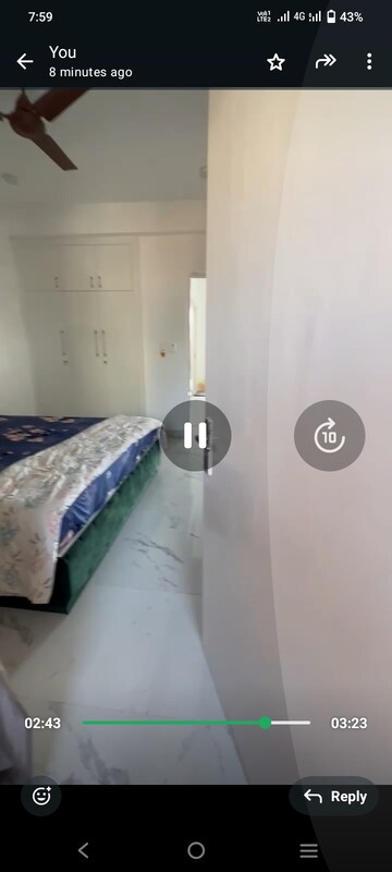 Bedroom in 3.5 BHK Builder Floor at Today Princeton Floors, Sector 51 – for Sale