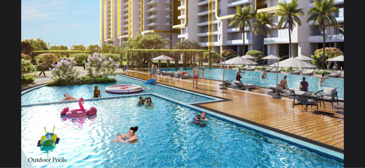 Swimming Pool, m3m-mansion 3 Bedroom 2080 Sq.Ft. Apartment In Sector 113 Gurgaon 8112129