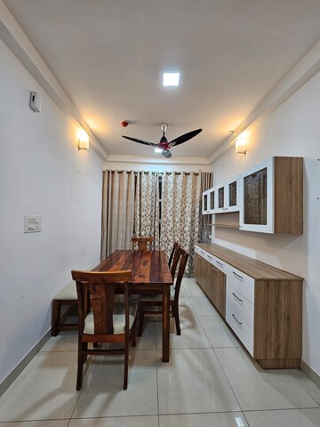 Living Room in 3 BHK Apartment at Pashmina Waterfront, Old Madras Road – for Rent
