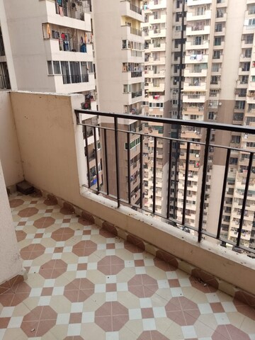 Balcony in 3 BHK Apartment at Landcraft Golflink Villas, Pandav Nagar – for Rent