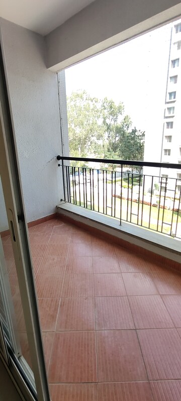 Balcony in 3 BHK Apartment at Sobha Chrysanthemum, Thanisandra – for Rent