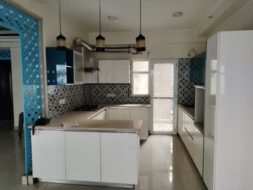 Kitchen in 3.5 BHK Apartment at Fusion Homes, Tech Zone 4 Greater Noida – for Rent