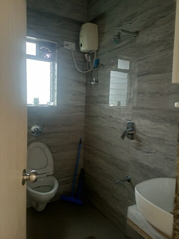 Bathroom in 2 BHK Apartment at Vraj Tiara, Worli – for Rent