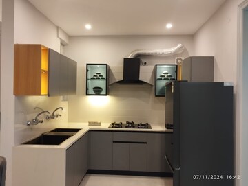 Kitchen in 3 BHK Apartment at Ambika Florence Park, North Mullanpur – for Rent