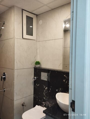 Bathroom in 3 BHK Apartment at Ambika Florence Park, North Mullanpur – for Rent