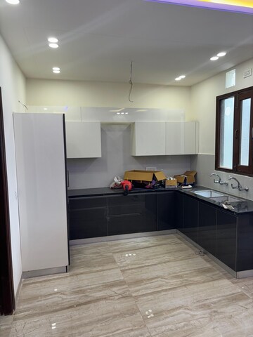 Kitchen in 3 BHK Builder Floor at Dhakoli Village – for Rent
