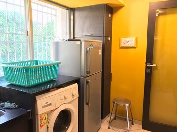 Bathroom in 1 BHK Apartment at Bandra West – for Rent