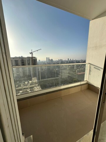 Balcony in 4 BHK Apartment at Omkar Alta Monte, Malad East – for Rent