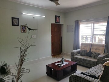 Living Room in 3 BHK Apartment at Hill View Banjara Hills, Banjara Hills – for Sale