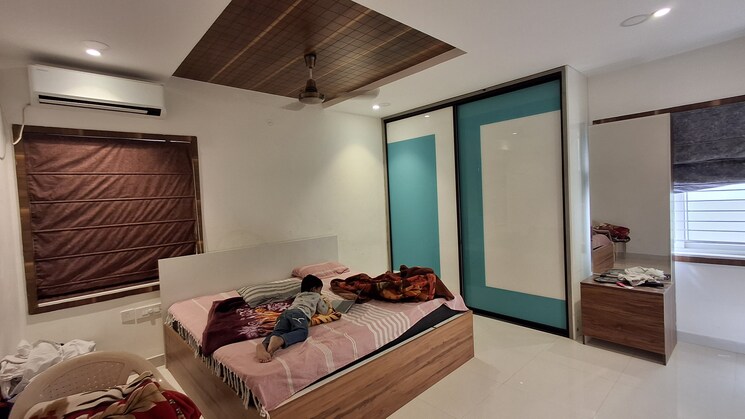 Bedroom, mega-the-perch 4 Bedroom 2700 Sq.Ft. Villa In Tellapur Hyderabad 8112526