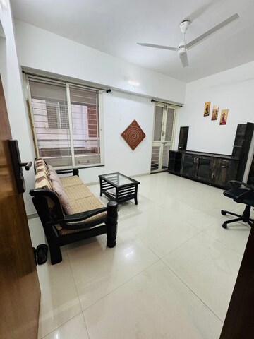 Living Room in 2 BHK Apartment at High Class Residency, Bavdhan – for Rent