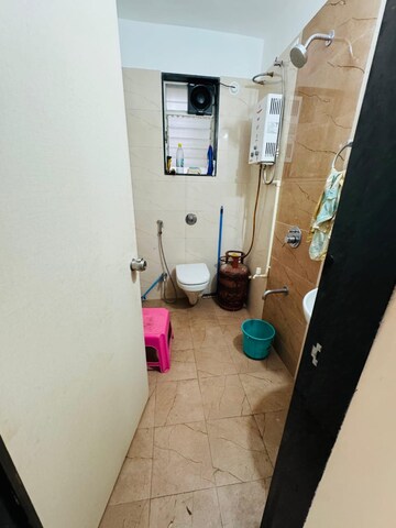 Bathroom in 2 BHK Apartment at High Class Residency, Bavdhan – for Rent