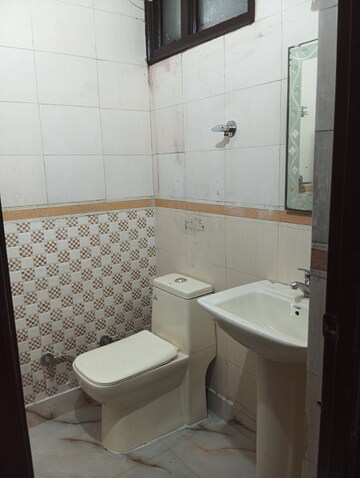 Bathroom in 3 BHK Builder Floor at Rohini Sector 25 – for Sale