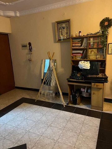 Living Room in 1 BHK Apartment at Ramky Towers, Gachibowli – for Rent