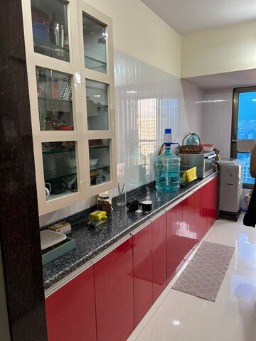 Kitchen in 3 BHK Apartment at Asmita Sand Dunes, Malad West – for Rent