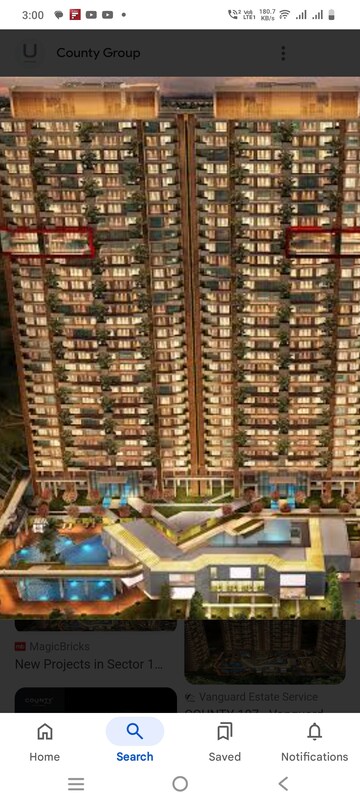 4 BHK Apartment For Rent in ABA County 107 Sector 107 Noida  8112744