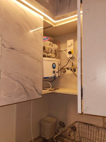 Bathroom in 2 BHK Builder Floor at Vatika Primrose Floors, Sector 82 – for Rent