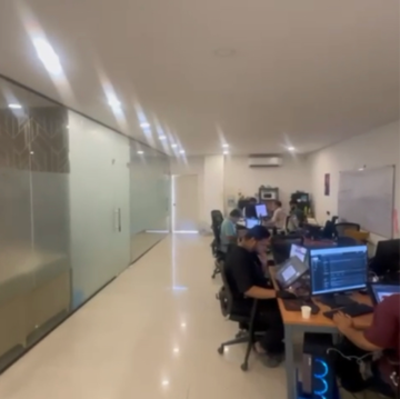 Gym in  Office Space at Jubilee Hills – for Rent
