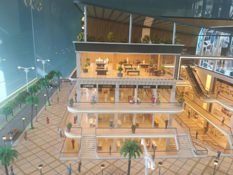 Exterior View, oxy-hi-street Commercial Shop 215 Sq.Ft. In Koyal Enclave Ghaziabad 8112888