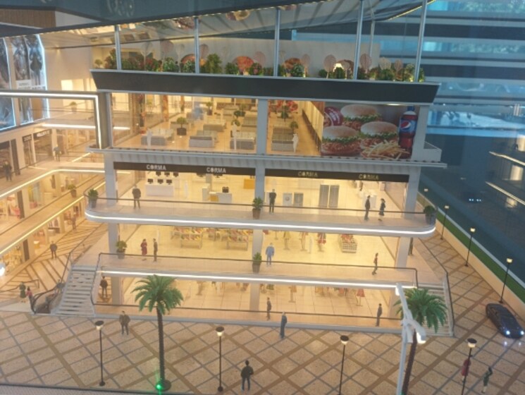 Master Plan, oxy-hi-street Commercial Shop 215 Sq.Ft. In Koyal Enclave Ghaziabad 8112888