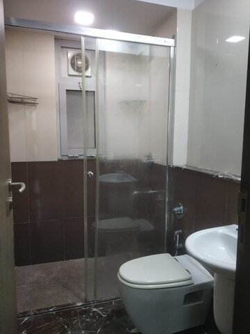 Bathroom in 2.5 BHK Apartment at DB Orchid Woods, Goregaon East – for Rent