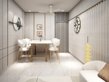 Living Room in 4 BHK Apartment at Lodha Mahalaxmi Bellevue, Mahalaxmi – for Sale