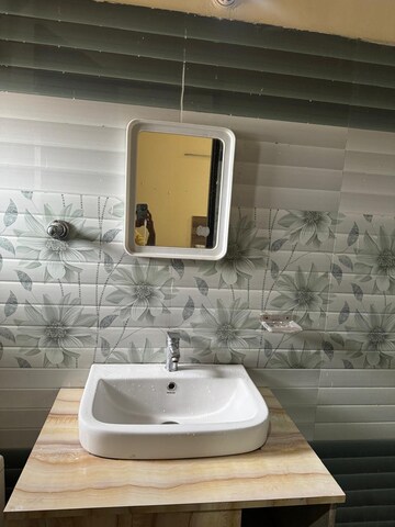 Bathroom in 1 RK Builder Floor at Sushant Lok 3, Sector 57 – for Rent