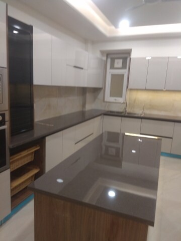 Kitchen in 4 BHK Builder Floor at New Friends Colony – for Rent