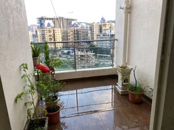 Balcony in 3 BHK Apartment at PSCL Vasant Vihar Tower, Baner – for Rent