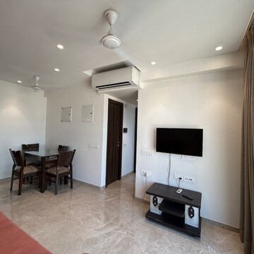 Living Room in 1 BHK Apartment at Hiranandani Regent Hill, Powai – for Rent