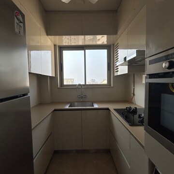 Kitchen in 1 BHK Apartment at Hiranandani Regent Hill, Powai – for Rent