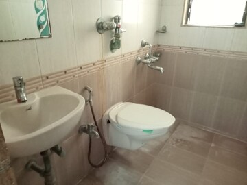 Bathroom in 2 BHK Apartment at Lodha Paradise, Majiwada – for Sale