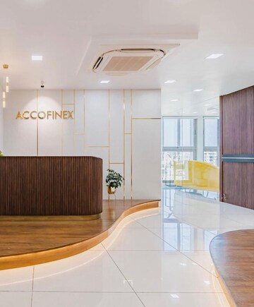 Bathroom in  Office Space at Vastrapur – for Rent