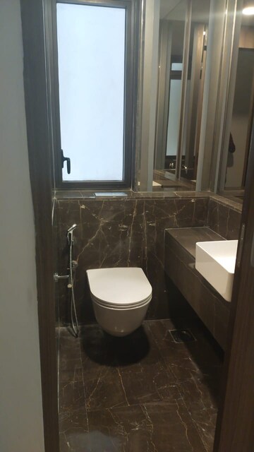 Bathroom in 4 BHK Apartment at Lodha Marquise, Worli – for Rent
