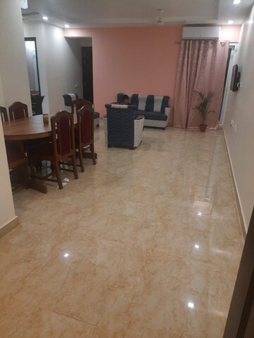 Living Room in 3 BHK Apartment at Shalimar Vista, Gomti Nagar – for Rent